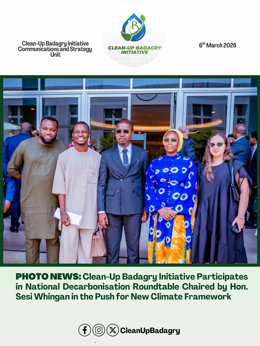 Clean Up Badagry Initiative tweet media