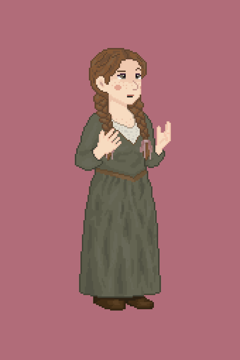 BlackwoodsDev's tweet photo. More about Miller 🥨
When something strange happens, she doesn’t look for answers.
She looks for someone to blame.
#detectivegame #pixelart #indiedev https://t.co/6Y2nwe69JX