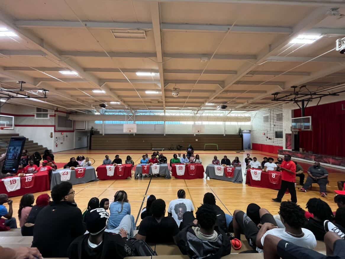 Lucy C. Laney Football tweet media