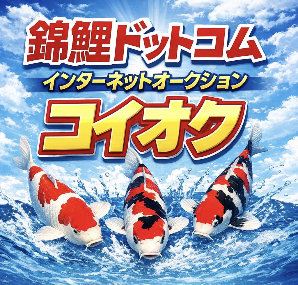 koi_com365's tweet photo. 錦鯉ドットコム
オークションのしくみ

① 会員登録（無料）
まずは会員登録で入札権を取得

② 入札
欲しい錦鯉に入札
最高入札額を入力

③ 自動入札
設定した金額まで
自動で再入札されます

④ 終了延長
終了5分前の入札で
終了時間が5分延長

⑤ 落札後
マイページからお支払い https://t.co/g7OXkhOxcJ