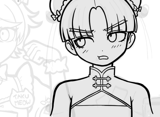 wip/ drawing the marukos but chinese wahhh i didnt feel like streaming tonighttttt