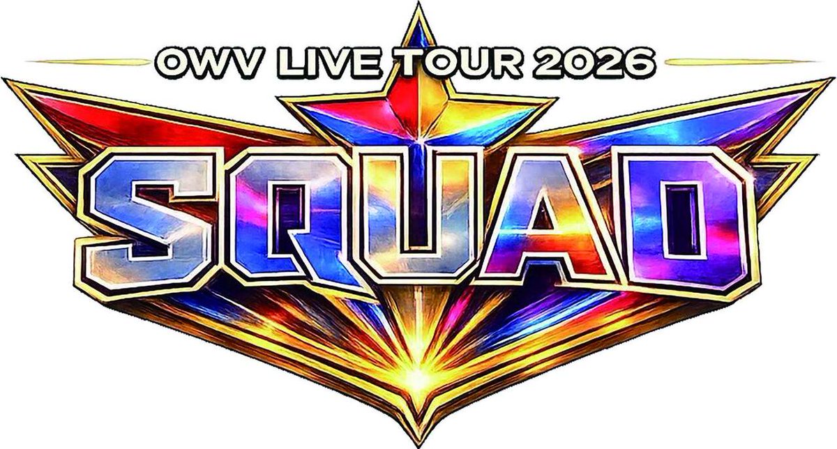 entamerush_jp's tweet photo. 千秋楽はOWV史上最大規模となる東京・両國国技館にて開催！『OWV LIVE TOUR 2026-SQUAD-』全国6か所にて開催決定！
https://t.co/PBupQCK2Wt https://t.co/xVUQ66GheL