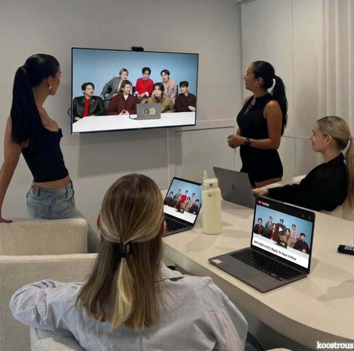 imagine hating us and we’re in our room like this
