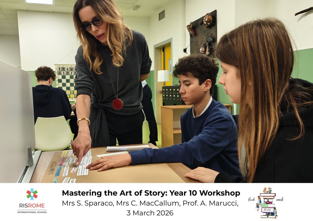 RIS Rome International School tweet media