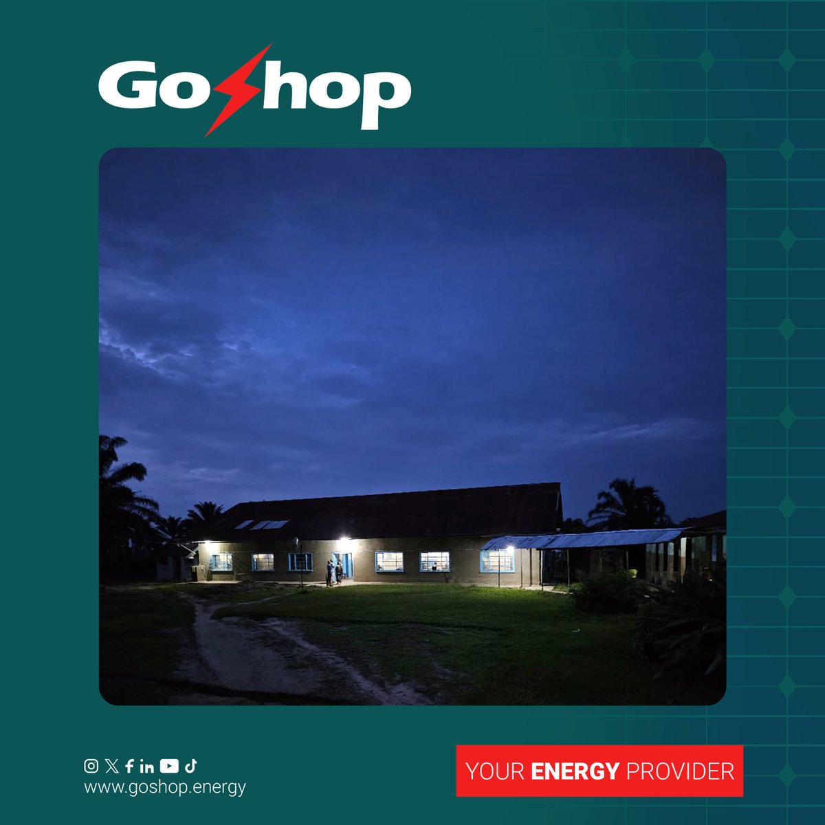 GoShopEnergy's tweet photo. #RDC : Un grand pas pour la santé au Kasaï !

L'Hôpital Général de Bulapé est électrifié à 100% grâce à #GoShopEnergy et l' #OMS. 

Plus de 20 000 habitants bénéficient d'une énergie stable, éliminant 100% des coupures. La chaîne du froid et les urgences sont sécurisées.

Lire l’intégralité ici
👉🏿  https://t.co/SHHDt84IOd

#SantéRDC #ÉnergieSolaire