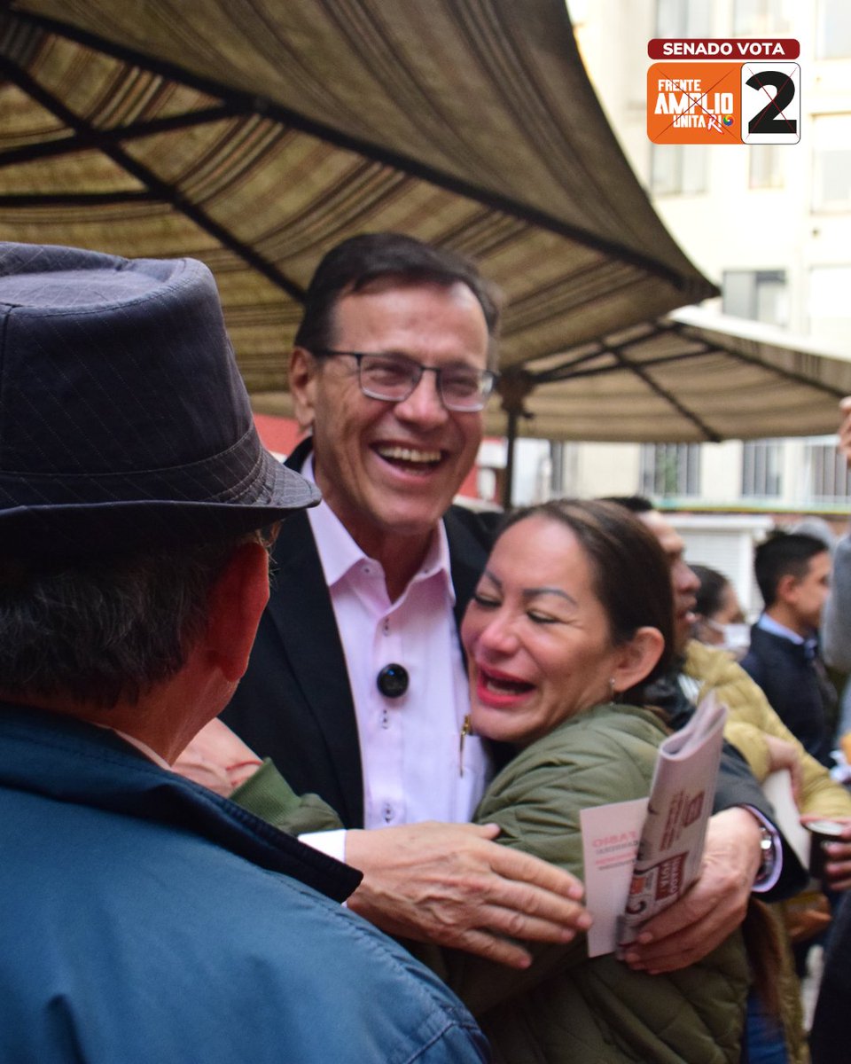 📣 Estas luchas no son solo mías. Son de millones de colombianos que trabajan cada día para vivir mejor. A ellos buscaré representarlos y defenderlos en el Senado. Este domingo 8 de marzo vota por el # 2️⃣ en la lista al Senado del Frente Amplio Unitario #FabioAriasAlSenado