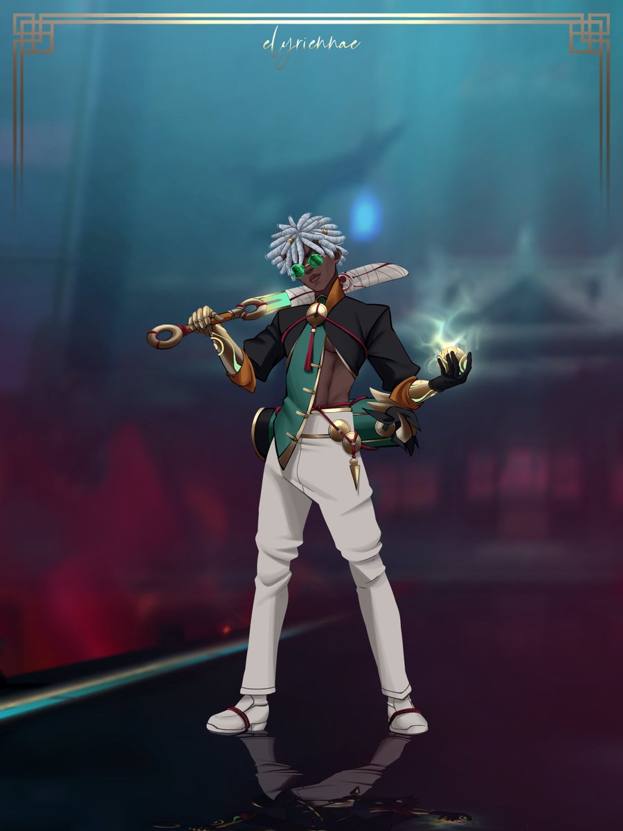elyriennae's tweet photo. 👹 Fiend Queller Ekko 👹
[Epic]
.
.
.
#LeagueOfLegends #WildRift #FiendQueller #Ekko https://t.co/i9vuQvNoUc