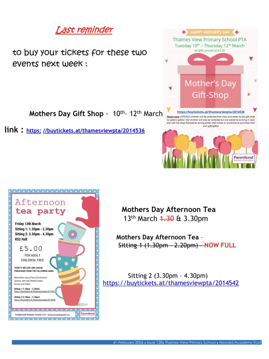 Thames View Primary School tweet media