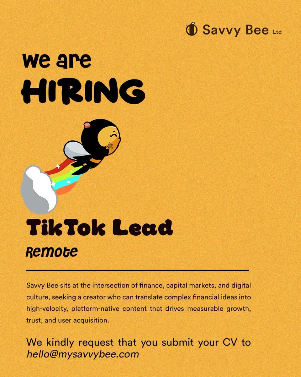 Savvy bee tweet media