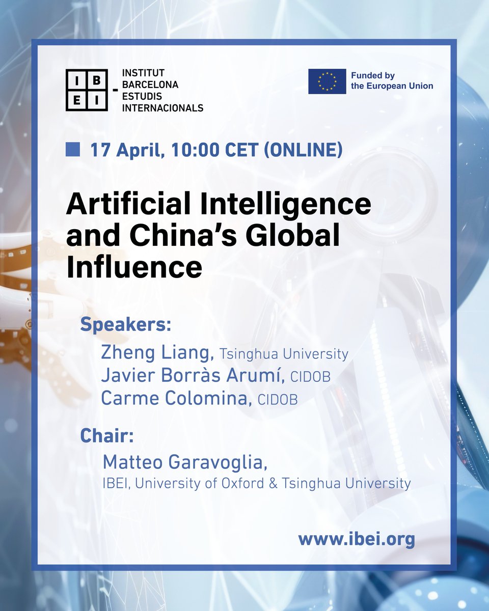 Institut Barcelona d'Estudis Internacionals tweet media