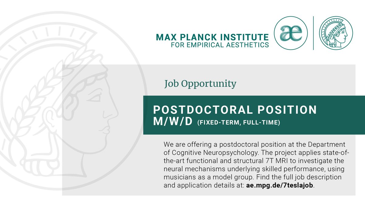 Max Planck Institute for Empirical Aesthetics tweet media