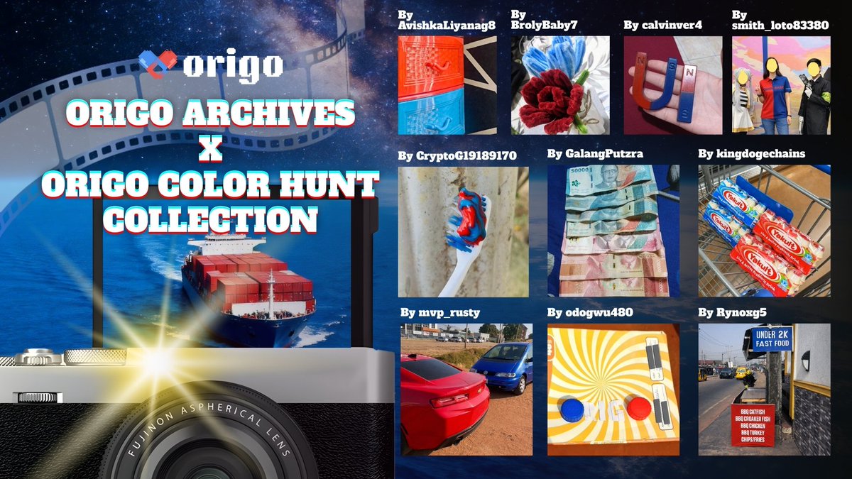 What began as a simple invitation turned into a gallery of everyday discoveries of #Origo 👁

Across streets, reflections, signs, and quiet corners of the world, you showed that Origo's red and blue were already part of the rhythm of daily life 🔵🔴

These pieces now live on in
