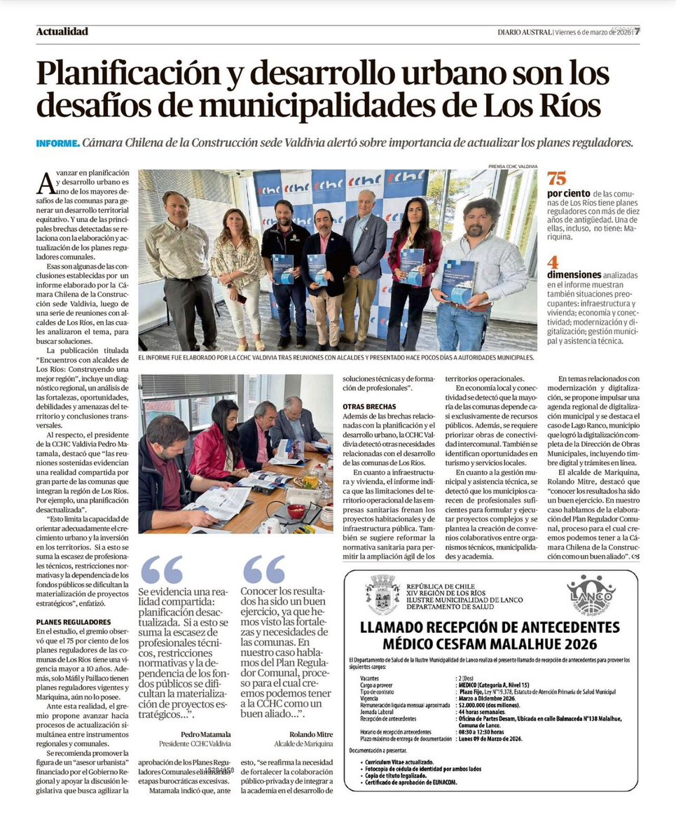 CChC Valdivia tweet media