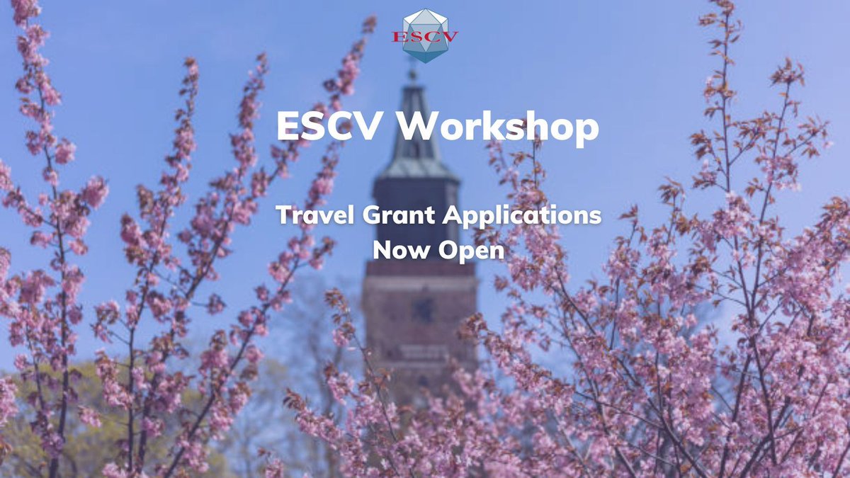 ESCVirology's tweet photo. 🚨 Travel Grant Applications Now Open! 📷
We'll award up to 20 travel grants to support young researchers wishing to attend. Send documents to: travelgrant.escv@kenes.com
📅Deadline: 20 March 2026
More info here: https://t.co/qB9gbyolVX
#VirologyWorkshop #RegisterNow #ESCV https://t.co/eGIuFyq3Ci