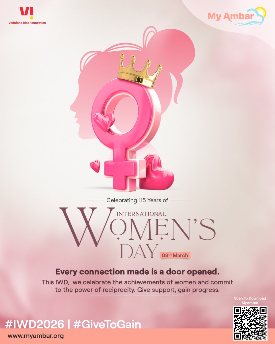 Connectforgood_'s tweet photo. This International Women’s Day, we celebrate the resilience and achievements of women who continue to inspire change every day. Through My Ambar, we believe that when women are supported, communities grow stronger and opportunities expand for everyone.

#IWD2026 #GiveToGain https://t.co/XRAmSrrYek