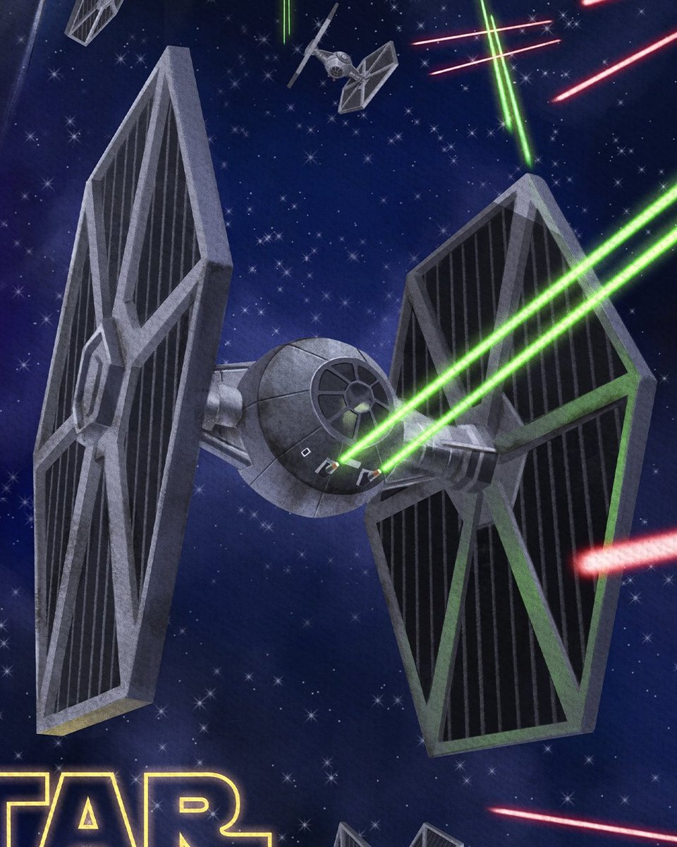 xexumedina's tweet photo. The Empire never rests… and neither do I.
A fleet of TIE Fighters ready to dominate the galaxy 🌌
Would you join the Dark Side… or are you still fighting for the Rebellion?

#posterart #StarWars #DarthVader #illustration #collectors https://t.co/ABnKbT3snf