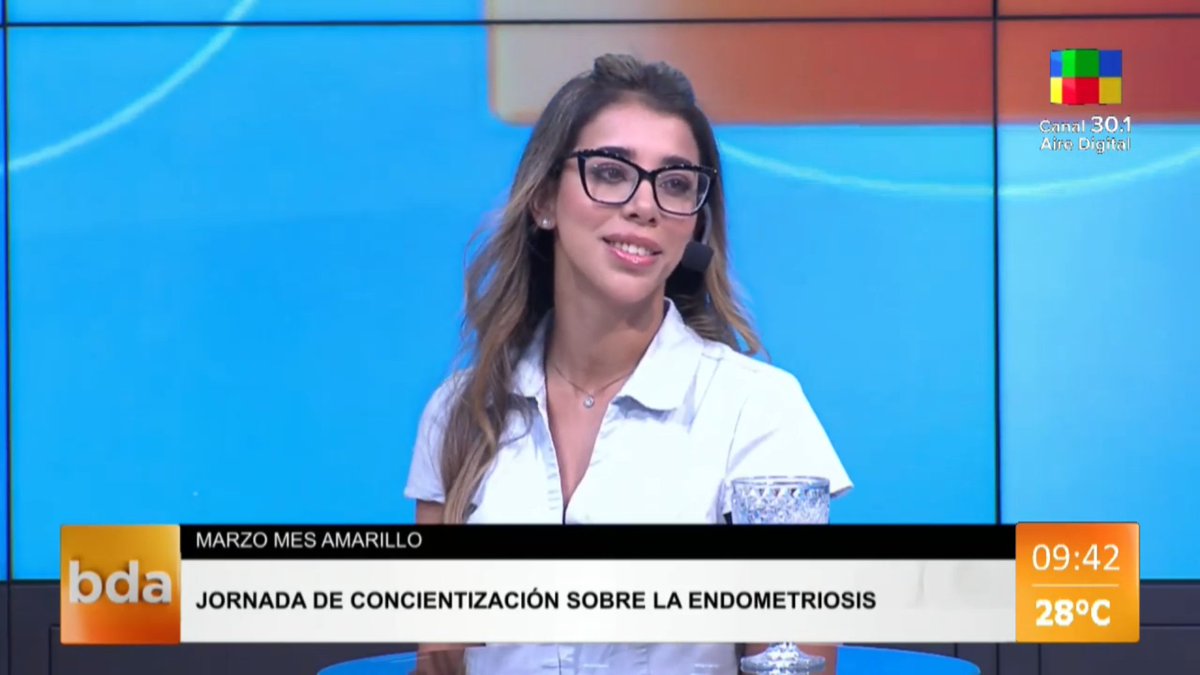 AmericaTVPy's tweet photo. 📌 AHORA

La activista de la Red Internacional de apoyo a Mujeres con Endometriosis, Jacqueline Lesme, en #BDA.

Tema: Jornada de concientización sobre la endometriosis.

📲 Miranos en https://t.co/VRwYgX6cgC https://t.co/EeQMFMsdmp https://t.co/vmrktS3NJp