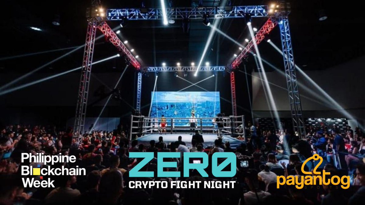 🔥 ZER0 Crypto Fight Night – Philippines Blockchain Week 🇵🇭🥊

On June 19, the energy of Philippines Blockchain Week meets the intensity of the ring as ZER0 Crypto Fight Night takes over for one unforgettable night.

8 fights. One arena. One community.

The Philippines has become