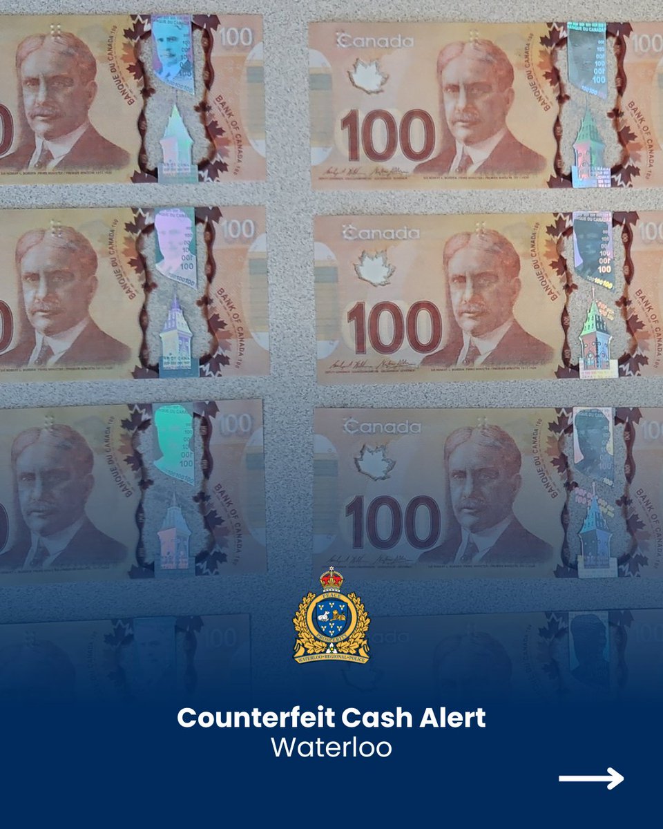Waterloo Regional Police tweet media