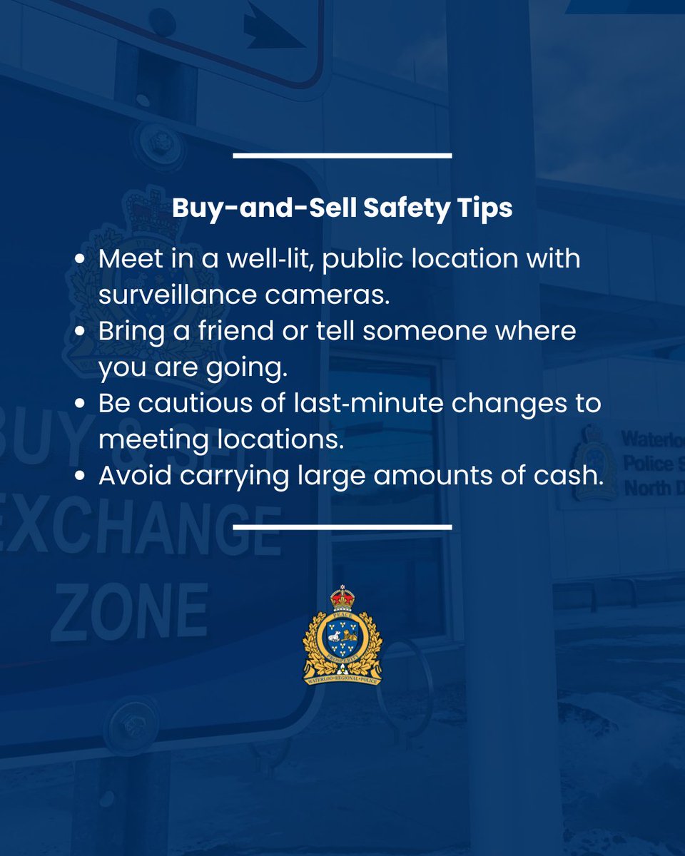 Waterloo Regional Police tweet media