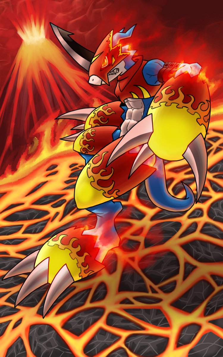 Flamedramon
[フレイドラモン]

#デジモン #Digimon