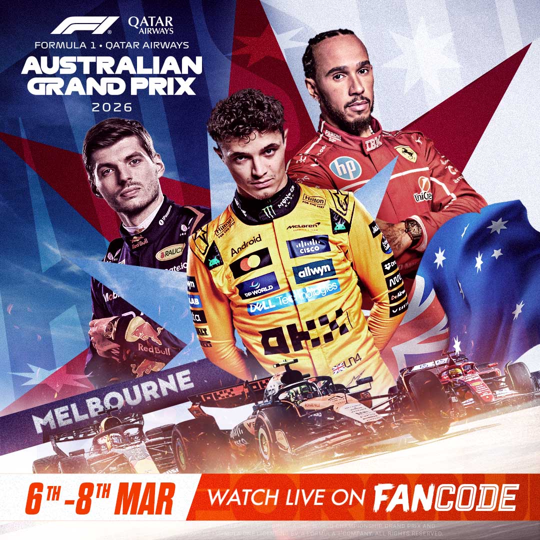 India_AllSports's tweet photo. The reset button has been pressed in Formula 1. 

With sweeping regulation changes and fresh challenges for teams and drivers, the road to the 2026 title begins at the Australian Grand Prix. 

Catch it live on FanCode - https://t.co/qXoO0BdDsc 

#Formula1OnFanCode https://t.co/xBd6OGXFsp