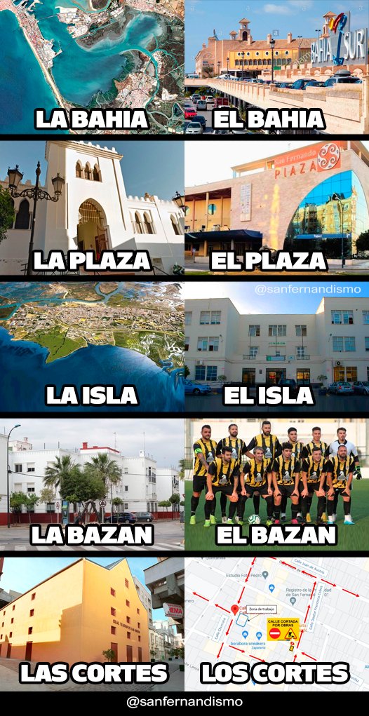 sanfernandismo's tweet photo. Se parece. Pero no es lo mismo https://t.co/D0Xlv5c39e