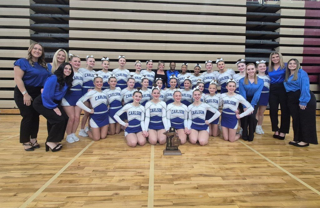 CHSMarauder's tweet photo. Good luck to Coach Tocco and our Competitive Cheerleaders as they head to Central Michigan University to compete in  the MHSAA State Competitive Cheerleading finals on Saturday. #MarauderPride #InMarauderCountry #WeGoinToStates https://t.co/Op3sUgRHR8