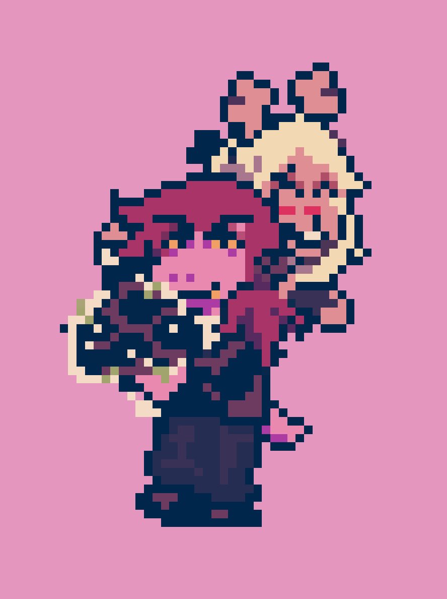 I drew prom Suselle in this pose cuz why nawt!!!! #deltarune #suselle