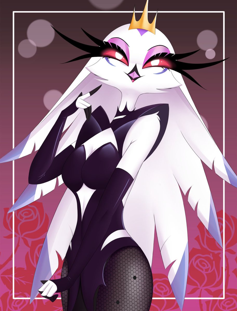 Stella in her Valentines merch outfit 🦢

#helluvabossfanart #helluvaboss