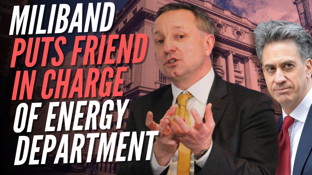 Miliband Appoints Ofgem Chief Chum as New DESNZ Permanent Secretary order-order.com/2026/03/06/mil…