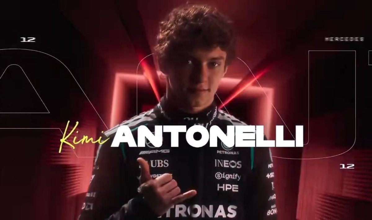 EstagiariodaF1's tweet photo. Qualquer pessoa: a

Kimi Antonelli imediatamente: 🤙🏼🤙🏼🤙🏼 https://t.co/cnmdlt45iL