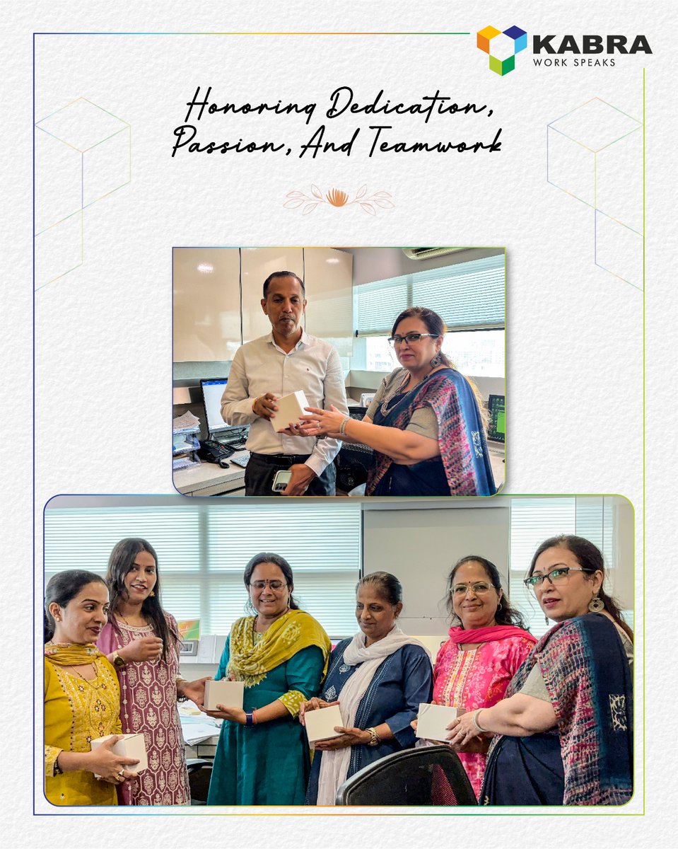 Kabra_Group's tweet photo. Celebrating the people who make every milestone possible. Celebrating Kabrites.

Grateful for the passion, dedication, and teamwork that drive us forward.

#EmployeeAppreciation #KabraGroup #CultureSpeaks #AssociateAppreciation https://t.co/hdWflmUg1o