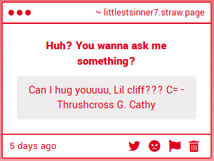 Any hug from any Cathy is welcome.