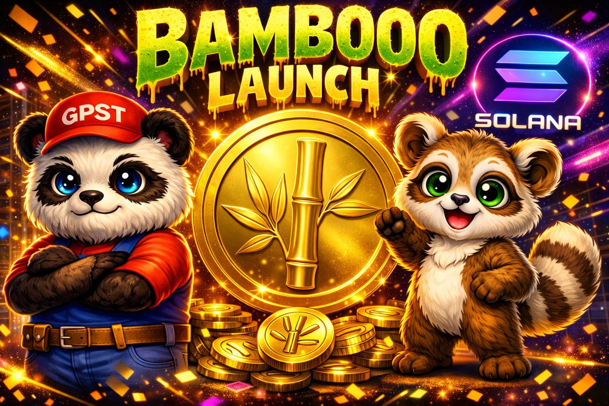 🚀🌿 BAMBOO LAUNCH IS COMING! 🌿🚀
A new wave of FOMO is about to begin in the crypto world… 👀🔥
🐼 #GPST Launchpad is bringing a new star to the stage: #BAMBOO TOKEN!
Backed by the speed of the Solana ecosystem and the power of meme coins, Bamboo offers huge opportunities for