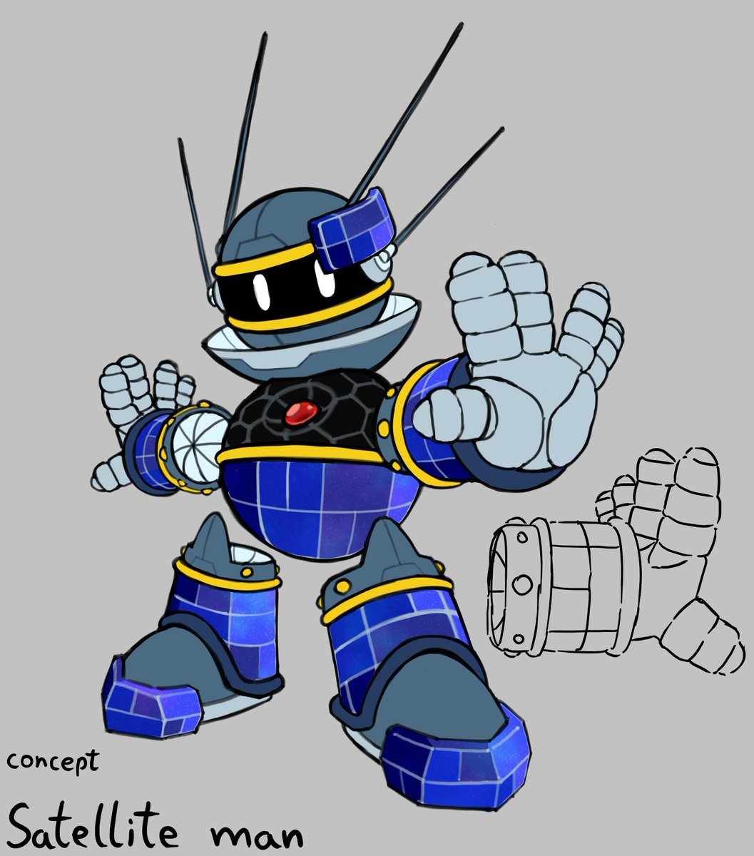 iregyuradabii's tweet photo. Let me take this opportunity to show four Robot Masters I designed back in 2024  
#MegaMan #ロックマン https://t.co/lQL5zvdFXz