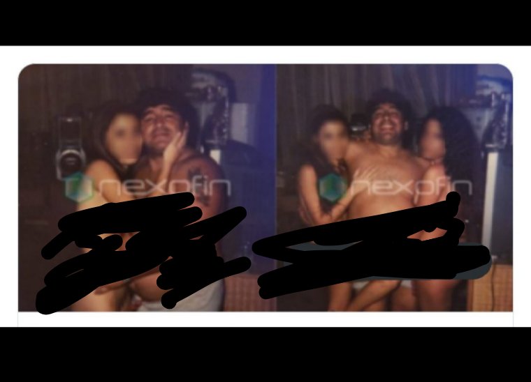 Entonces pongamos las de las menores desnudas de las que abusaba en Cuba...