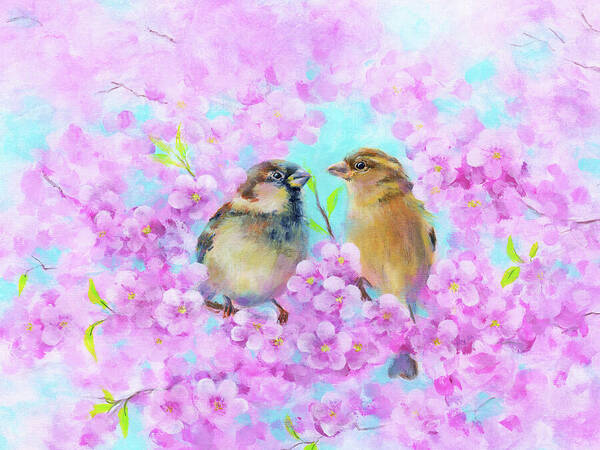 KarenKaspar1's tweet photo. And here is the finished painting - Two sparrows in a blossoming cherry tree - acrylic on paper
--> prints and more available here: https://t.co/I5s3ttX3su
#FirstFridayArtWalk #sparrow #cherryblossom #art #painting #birds #BirdArt #nature #cute #animals #love #spring #romance https://t.co/wPethcTAwk