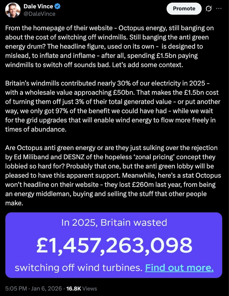 Dale Vince tweet media