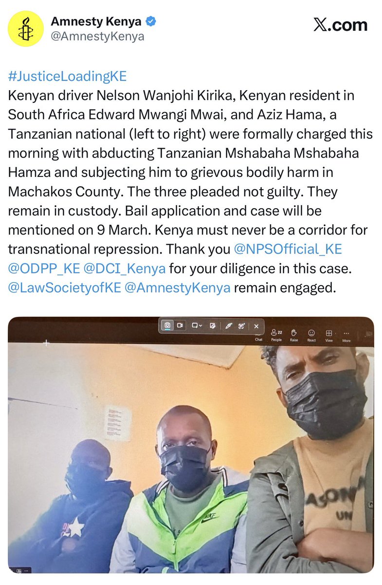 Maria Sarungi Tsehai tweet media