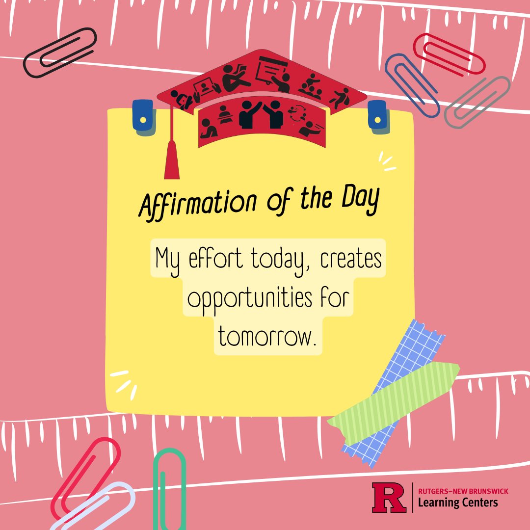 Learning Centers - Rutgers NB tweet media