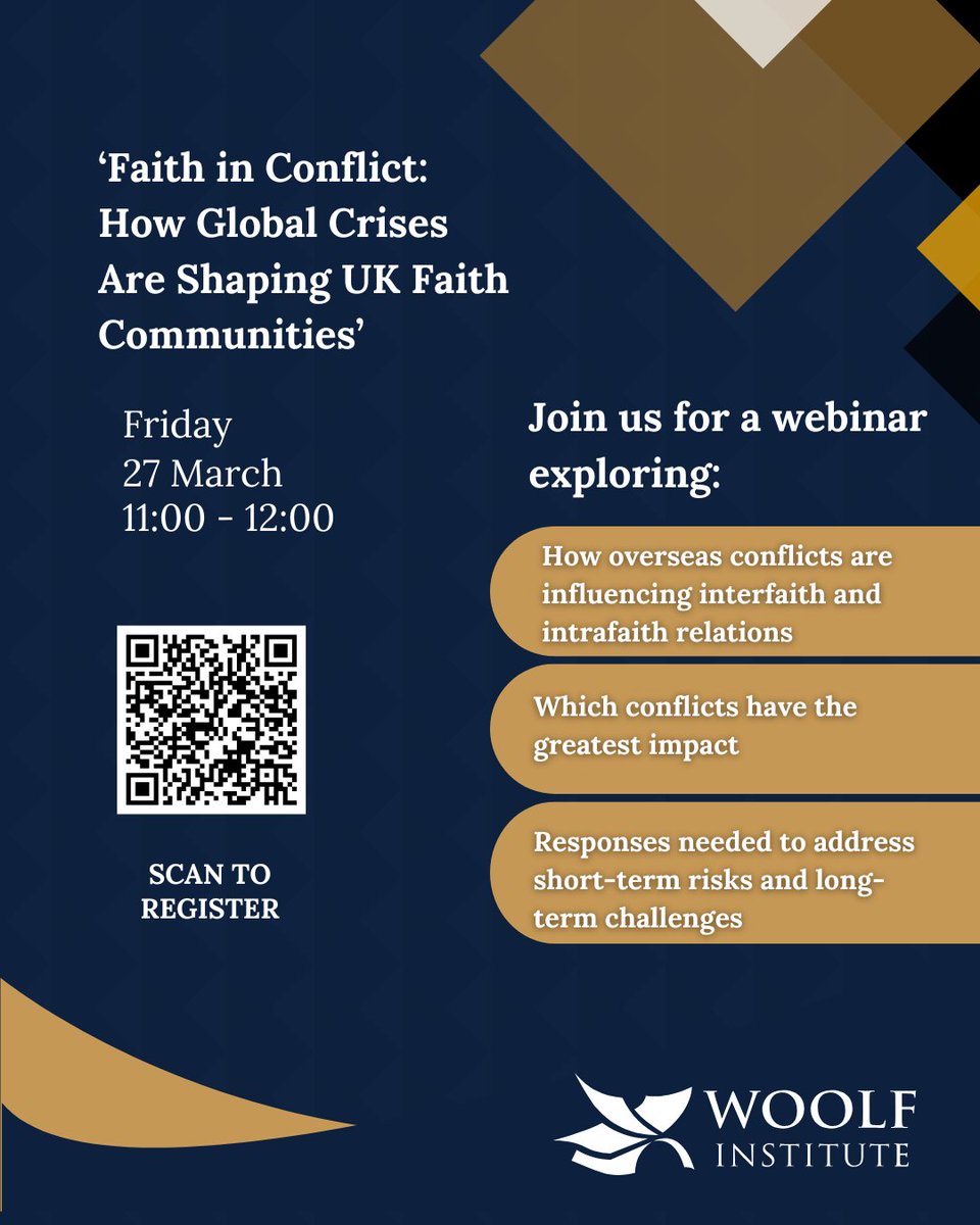 Woolf Institute tweet media