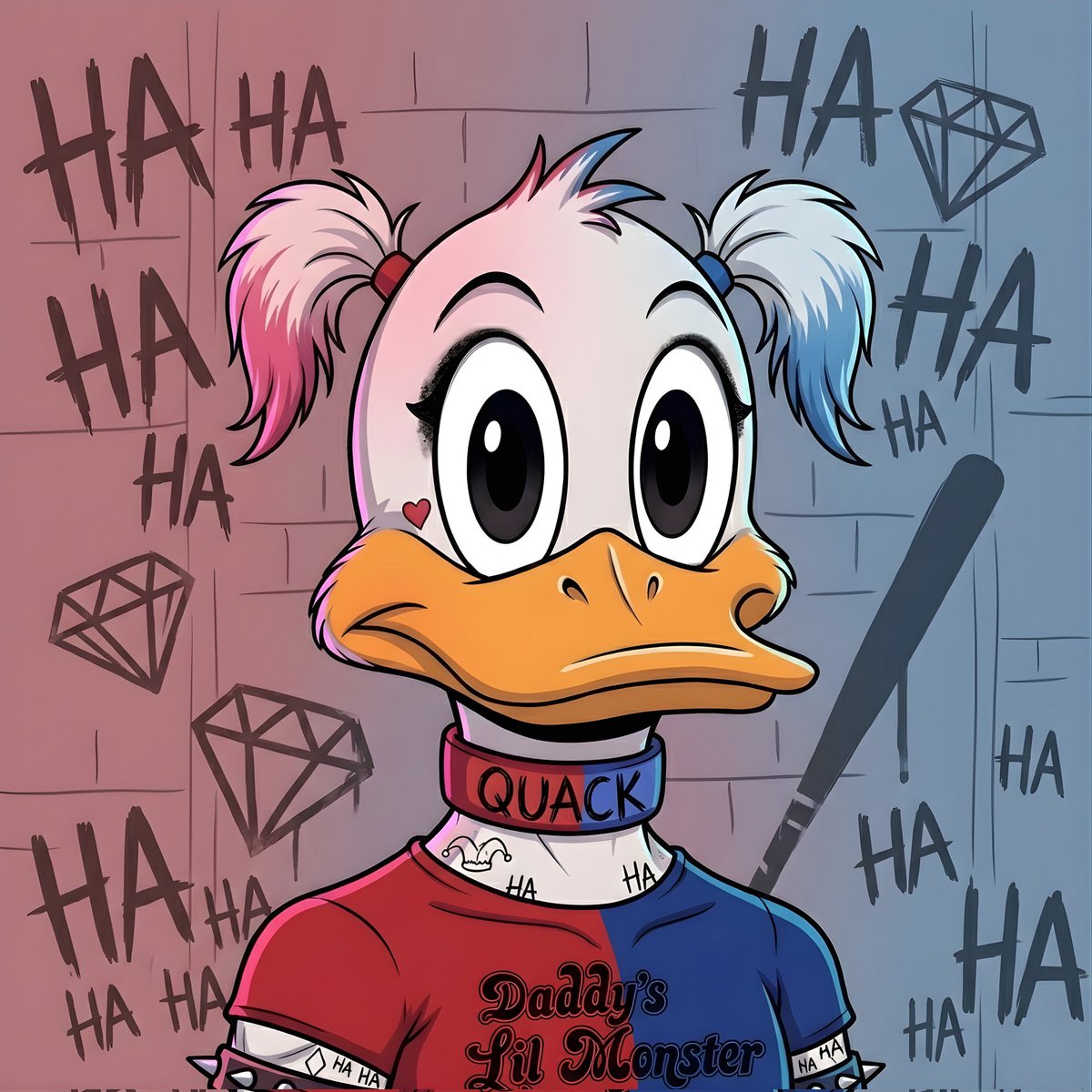 quackinGM 🦆 say it back!

Why so... quackers? 🦆

Harley Duck has entered the chat, and she’s bringing the bats ⚾️💎