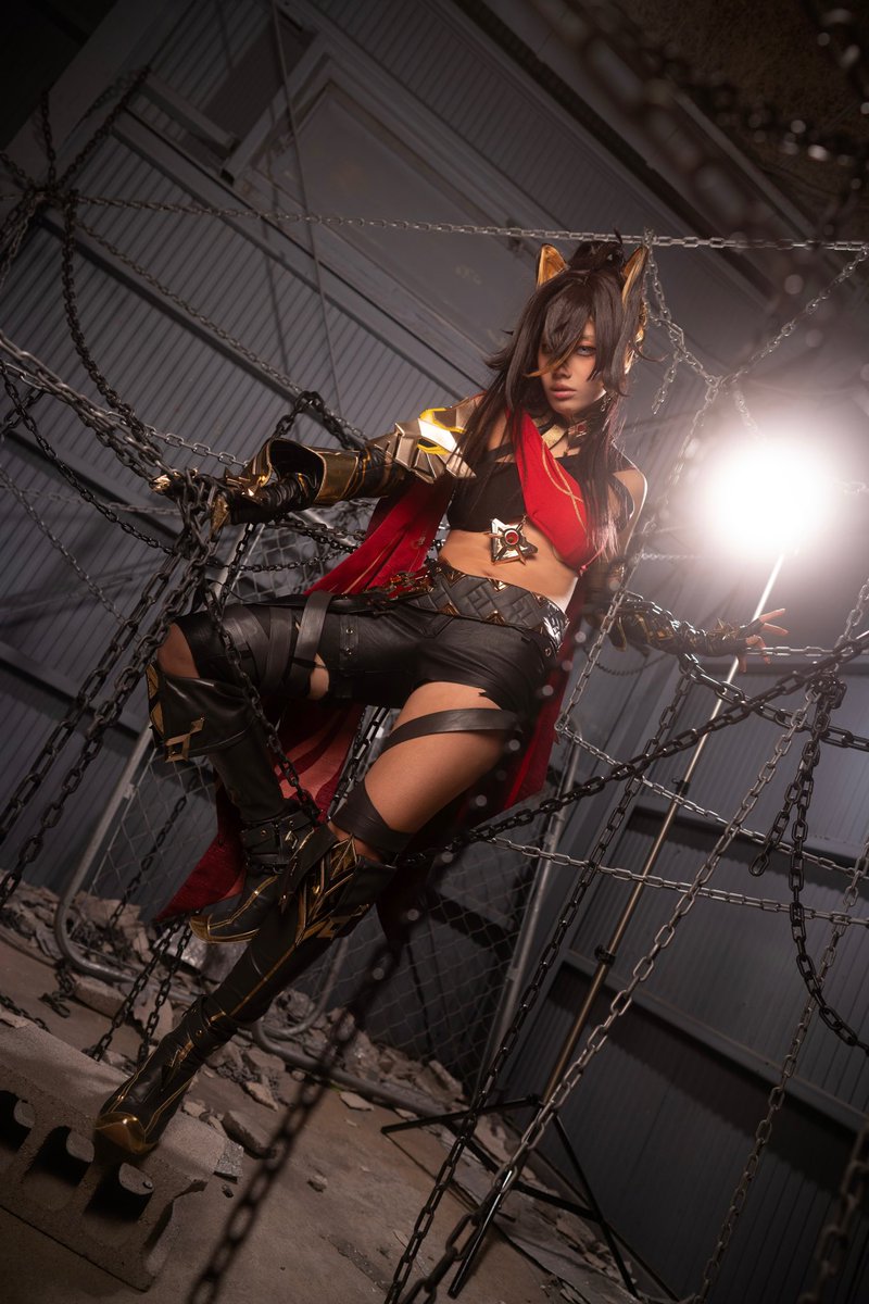 【原神 Genshin/コスプレ】

       🔥ディシア⚔️

photo📸 : <a href="/kokensns/">Koken</a> さん

#GensinCosplay
#ディシアコスプレ
#原神コスプレ