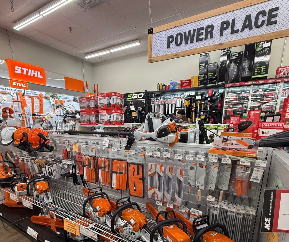 priceandgannon's tweet image. Make yard clean-up simple! Visit us today and get expert advice on outdoor equipment to power through your project.🌿
#GardenGoals #AceHardware