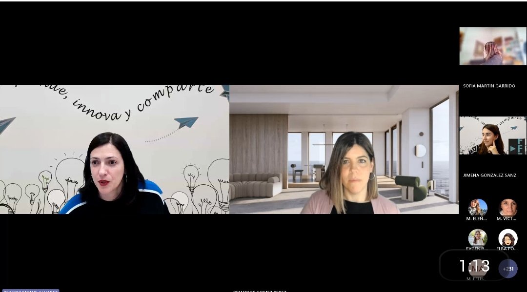 remegope's tweet image. 💻Encuentro virtual del #PIE #InternacionalizaCyL donde hicimos un seguimiento de las actuaciones de los diferentes centros participantes en este apasionante mundo de la internacionalización 🌍 Gracias @CFPIdiomas por hacerlo posible 💕
@educacyl @CFIE_Avila @ies_santayana