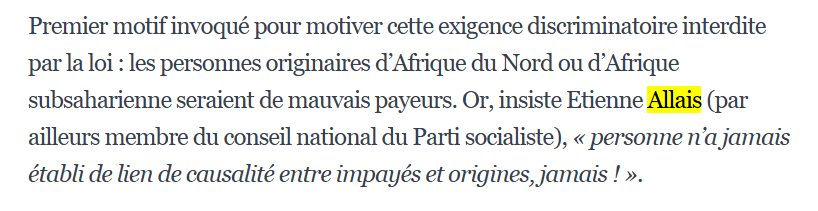 's tweet image. En lisant un article du Monde, je découvre Étienne Allais. En regardant son profil LinkedIn, je vois qu’il est engagé à SOS Racisme tout en dirigeant une société qui propose des formations sur les discriminations. La combinaison dénonciation / conseil aux entreprises dénoncées