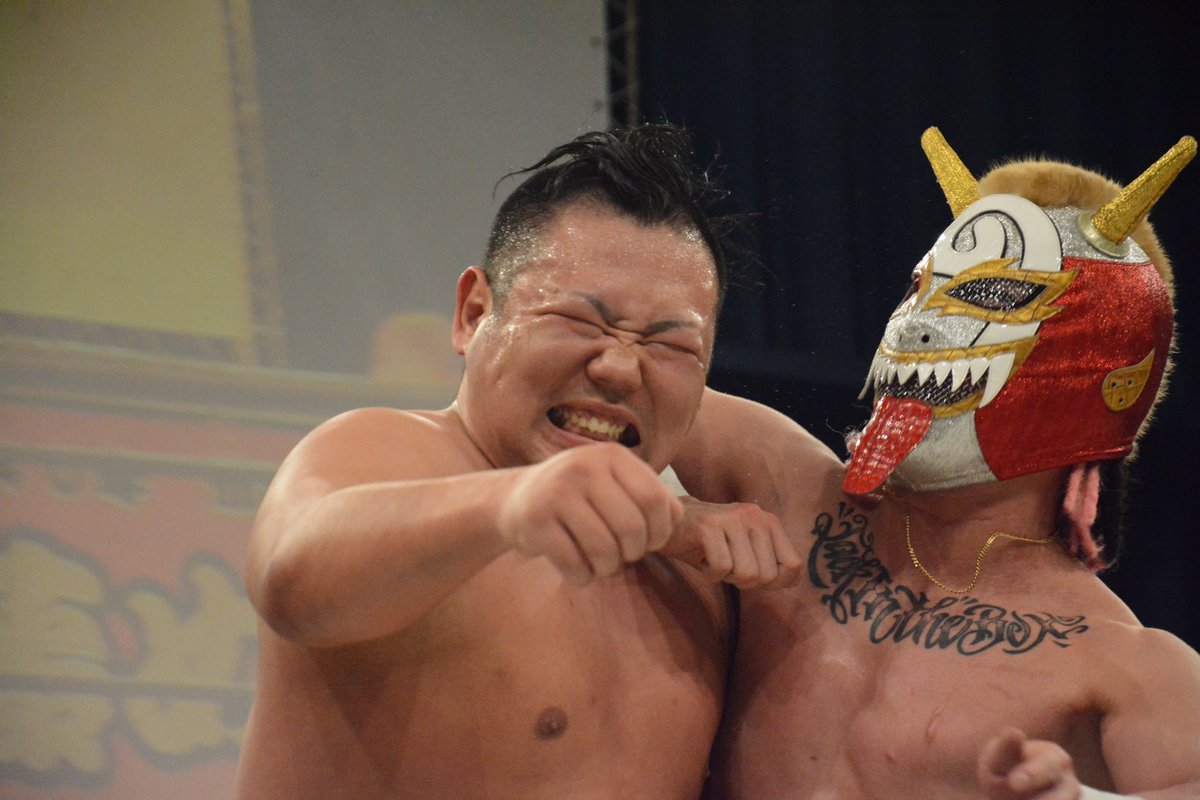 Bigitai2's tweet photo. 3/6
ZERO1インイタ大会
シングルマッチ15分1本勝負 朱鷺裕基 vs ヴァンヴェール・ジャック戦
#ヴァンヴェール・ジャック
 #pwzero1 https://t.co/R4ykN6ox1g