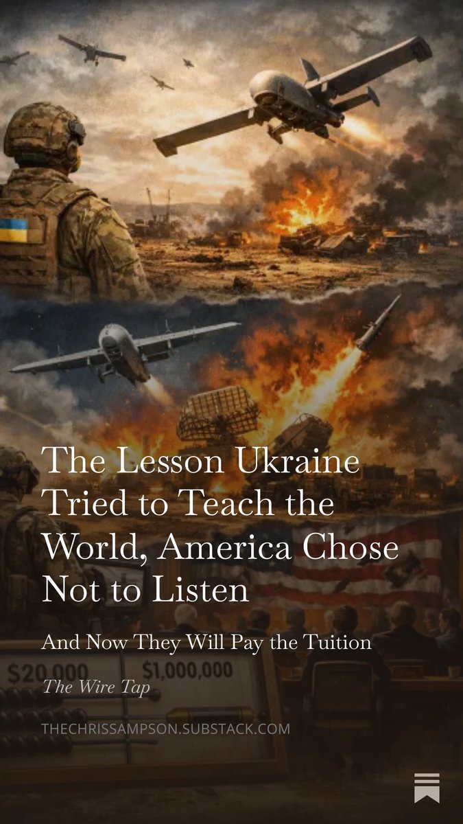 sampsonlive's tweet photo. and part of our discussion - 
The Lesson Ukraine Tried to Teach the World, America Chose Not to Listen
And Now They Will Pay the Tuition

https://t.co/4CCemZc70z https://t.co/N3O5nPRXMV
