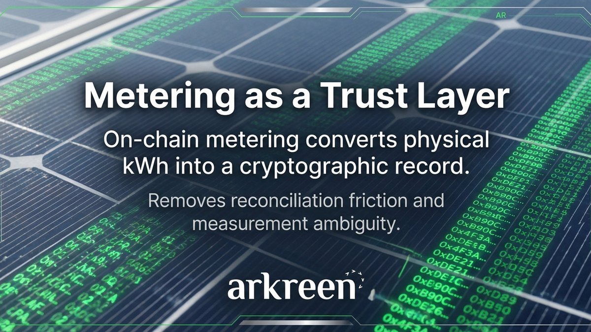 arkreen_network's tweet image. 📈 Three validated claims: verifiable generation, auditable settlement, token‑aligned utility. This is operational proof.
🔗 Full article and images:
#ProofOfWork #Transparency #Utility